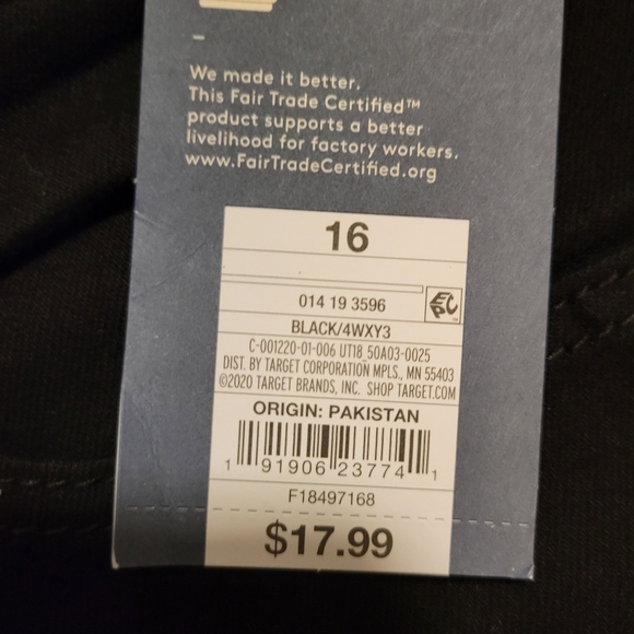 Universal Thread high size Midi shorts, NWT,  size 16, 4" inseam - Picture 4 of 5